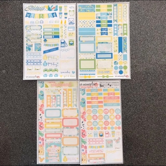 planner stickers.. **PRICE FOR ONE SET ONLY - Picture 3 of 3
